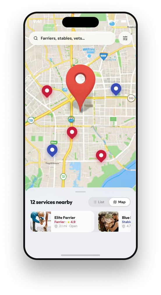 Map view